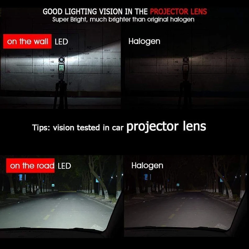 Super helle COB LED H4 H7 H11 H1 9005 Auto Scheinwerfer Lampen 72W 12000Lm/set 6500K 4300K ​​9006 881 Nebel Lampe Auto Lichter