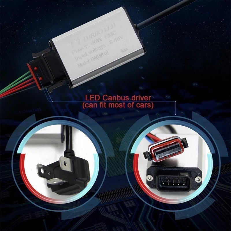 2 PCS T1 Serie 70W 7200LM 6000K H4 H1 H3 Turbo LED Autoscheinwerfer H7 H11 880/881 9005 HB3 9006 HB4 9007 HB5 Glühbirne