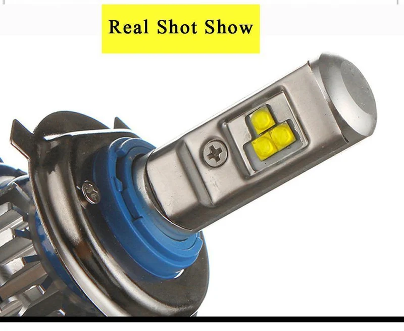 2 PCS T1 Serie 70W 7200LM 6000K H4 H1 H3 Turbo LED Autoscheinwerfer H7 H11 880/881 9005 HB3 9006 HB4 9007 HB5 Glühbirne