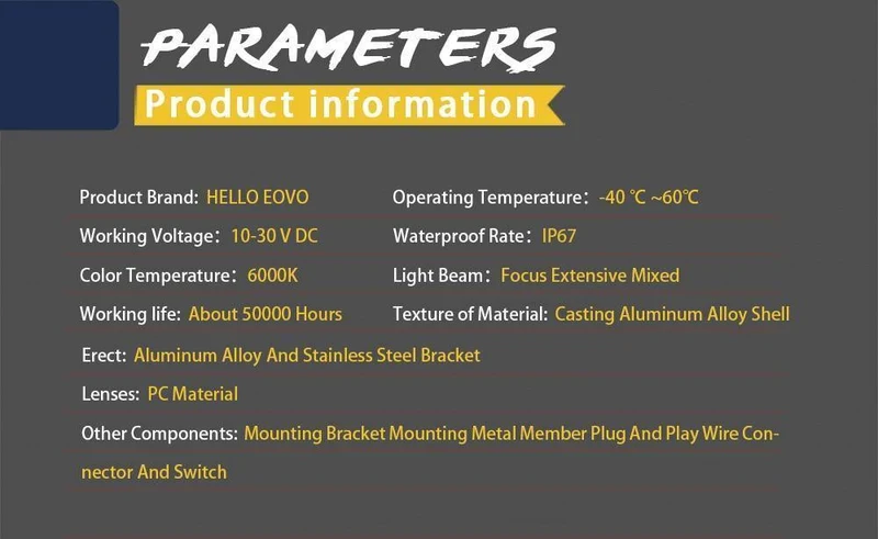 4-Zoll-LED-Leiste LED-Arbeitslichtleiste für das Fahren von Offroad-Booten PKW-Sattelzugmaschinen 4x4 SUV ATV 12V 24V-bewertetes 60W Tatsächliches 15W
