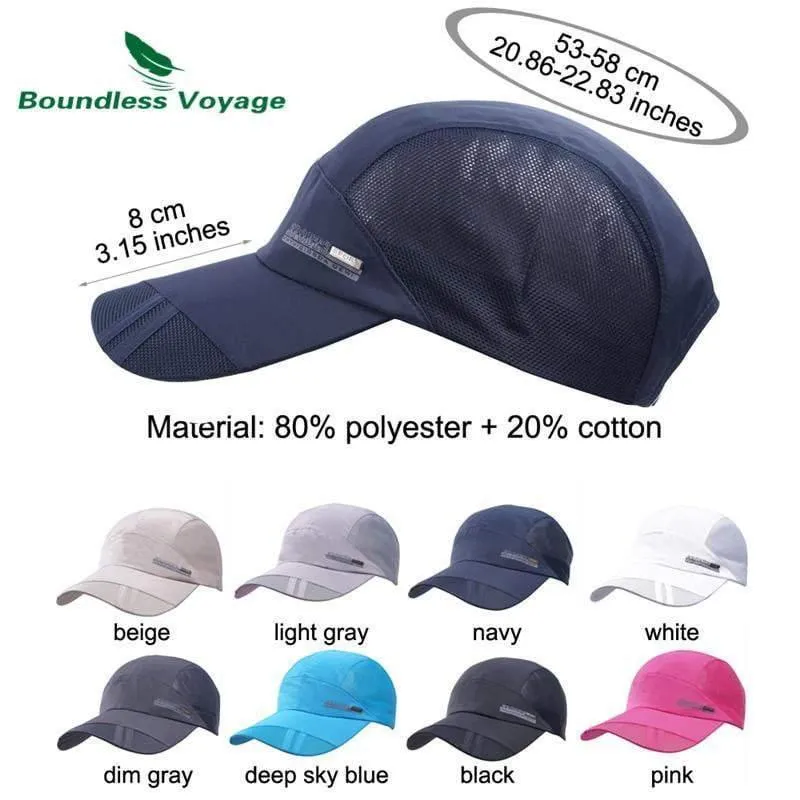 Sportmütze, leichte, atmungsaktive, weiche Outdoor-Laufmütze, wasserdichte Kopfbedeckung