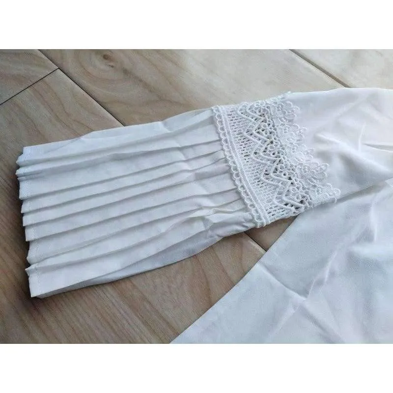 Teenager-Mädchen Kleidung Langarm zweiteilige Kleinkind Mädchen Kleidung europäischen Stil Chiffon Hosen Bluse Mädchen Kleidung 10 12 Jahre