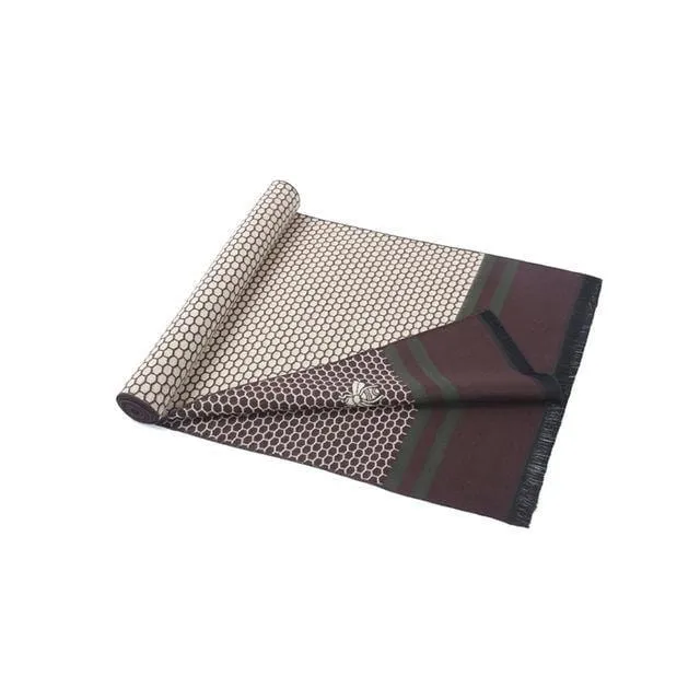 Herren Schal Marke Luxus Business Casual Cachecol Cashmere Baumwolle Herren Schal Wrap Winter Schals
