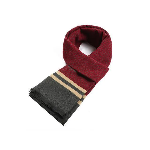 Herren Schal Marke Luxus Business Casual Cachecol Cashmere Baumwolle Herren Schal Wrap Winter Schals