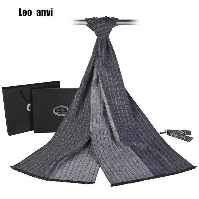 Schal Herren Luxus gestreift Business Warm Cashmere Schal Soft Tassel ethnischen Schal Wrap Winter Schal