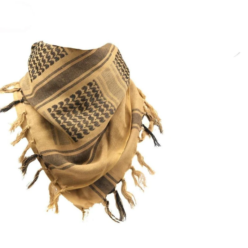 Schals Herren Winter Military Keffiyeh Windproof Schal Hijab Shemagh Tactical Desert Square Wargame