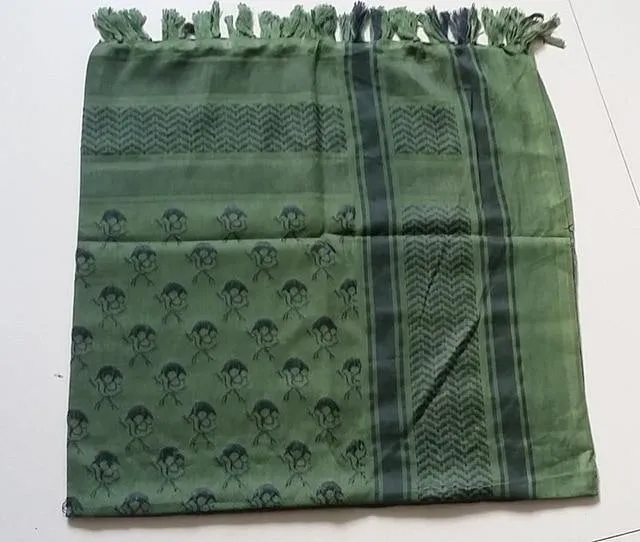 Schals Herren Winter Military Keffiyeh Windproof Schal Hijab Shemagh Tactical Desert Square Wargame