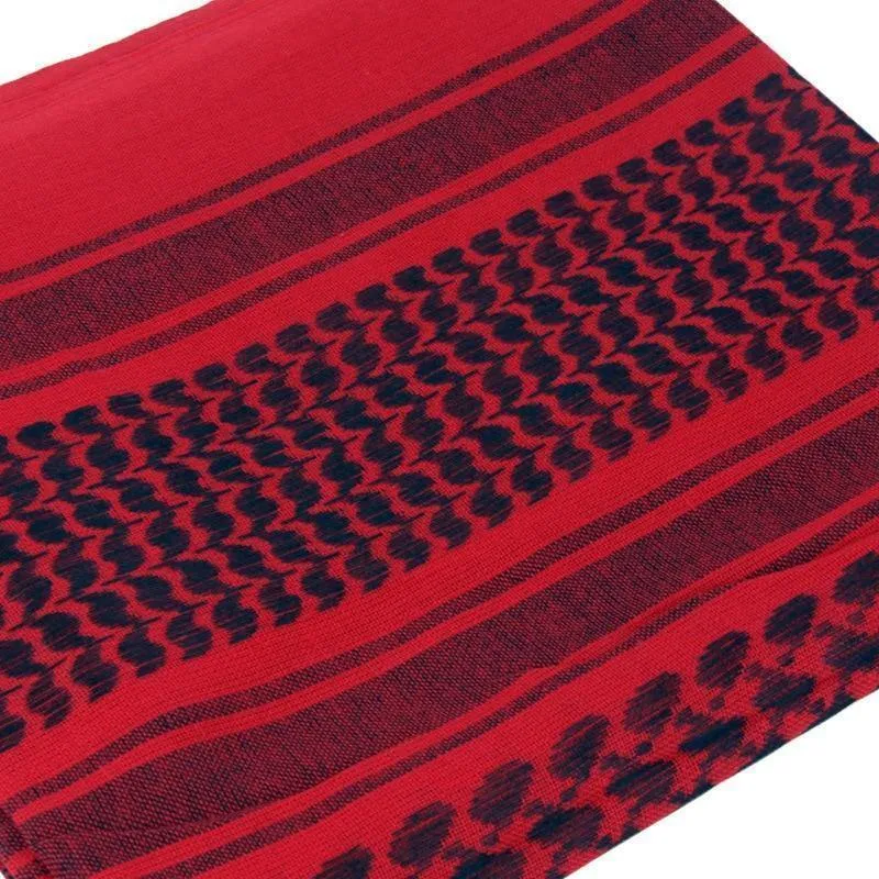 Baumwolle verdicken Multifunktions taktische Schal Mann Arabisch Keffiyeh Wrap Bandana Palästina Military Schals