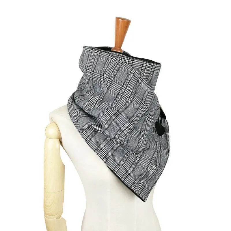 Wolle Winter Damen Herren Schal Mode Schal Halstuch Schals Wickelschal Unisex Schal Horn Knebelverschluss