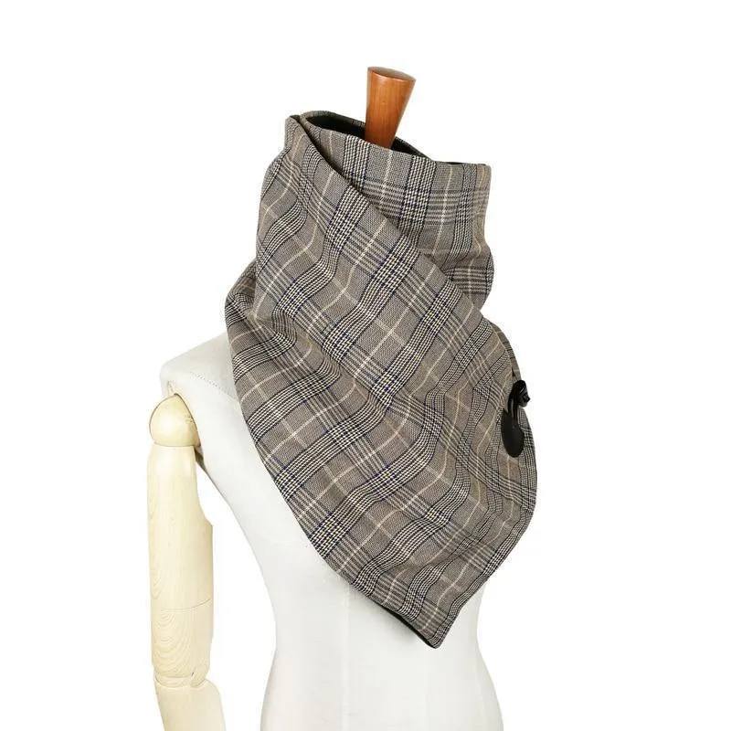 Wolle Winter Damen Herren Schal Mode Schal Halstuch Schals Wickelschal Unisex Schal Horn Knebelverschluss