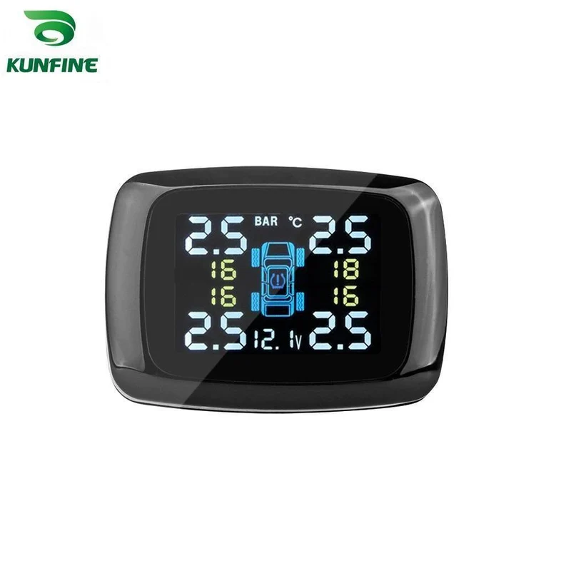 Reifendrucküberwachungssystem, Zigarettenanzünder, digitales LCD-Display, automatische Sicherheitsalarmsysteme, Reifendruck