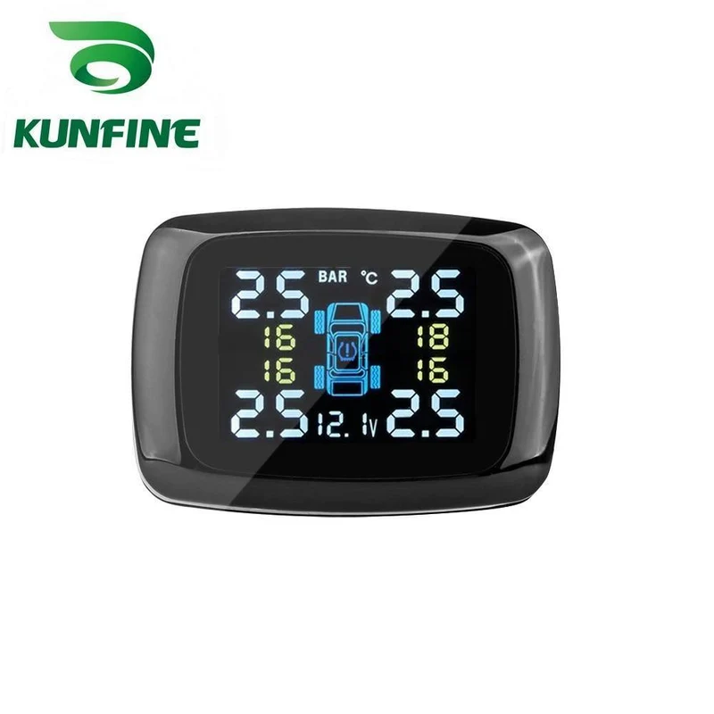 Reifendrucküberwachungssystem, Zigarettenanzünder, digitales LCD-Display, automatische Sicherheitsalarmsysteme, Reifendruck