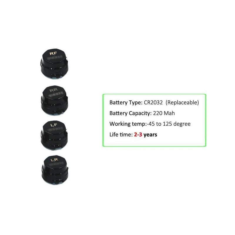 S600 Solar TPMS Reifendruckkontrollsystem Auto Windschutzscheibe Drahtloser Reifendruckalarm Externer/interner Sensor