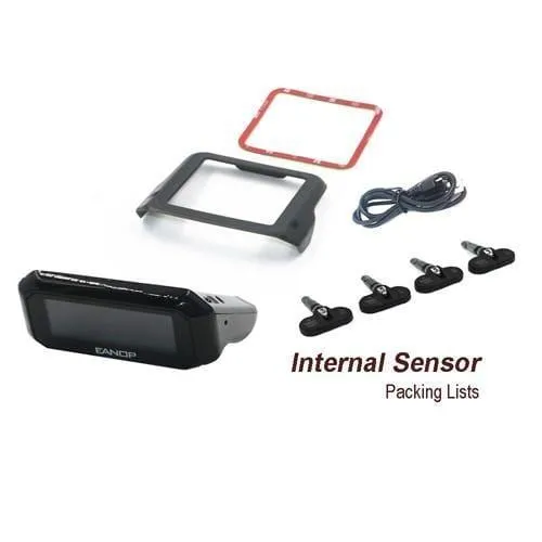S600 Solar TPMS Reifendruckkontrollsystem Auto Windschutzscheibe Drahtloser Reifendruckalarm Externer/interner Sensor