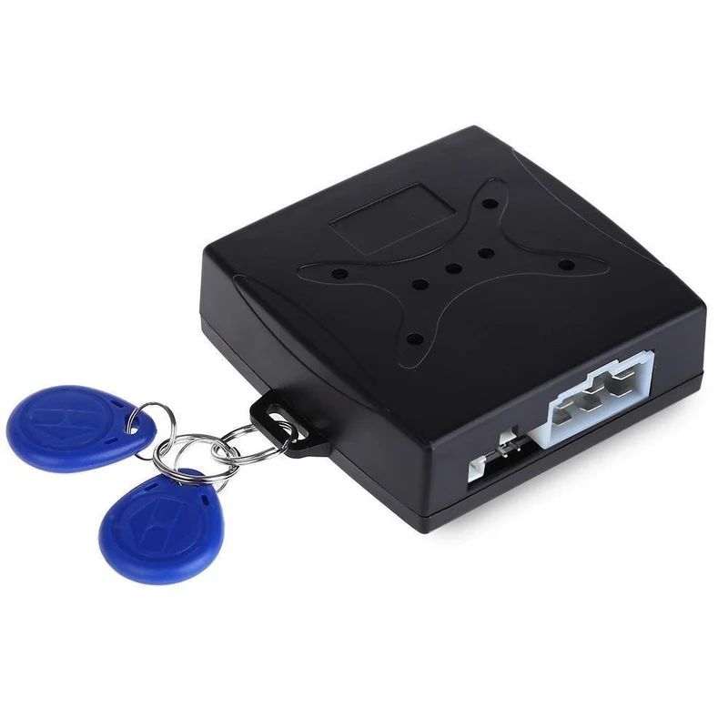 Universal Auto Motor Auto Alarm Push Start Taste RFID Schloss Zündung Starter Keyless Tpms Entry Start Stop Wegfahrsperre