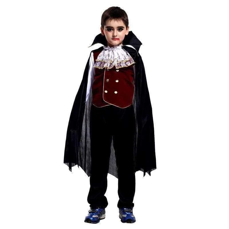 Kleinkind-Anime-Vampirkönigin-Kostüme, Halloween-Kostüme für Jungen, Mädchen, Kinder, Vampir, Karneval, Party, Cosplay, Fantasie