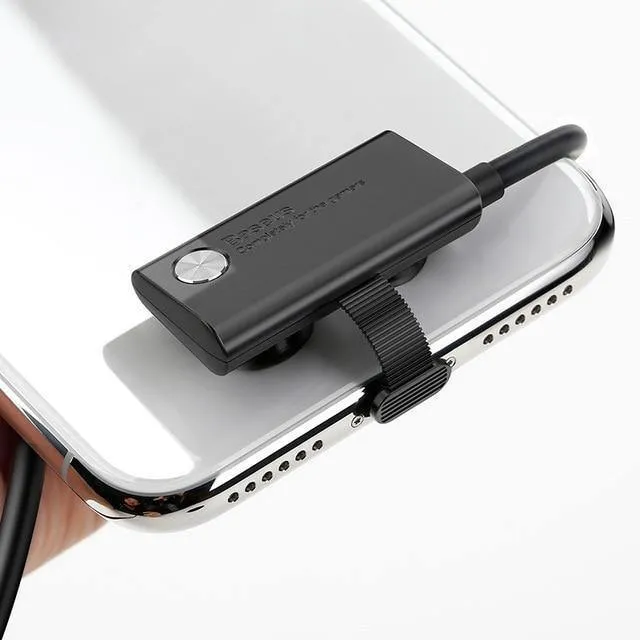 Baseus Gamer USB-Kabel für iPhone Xs Max XR 8 7 Plus Handy-Spiel-Ladekabel, schnelles Aufladen für iPad, Ellenbogenkabel