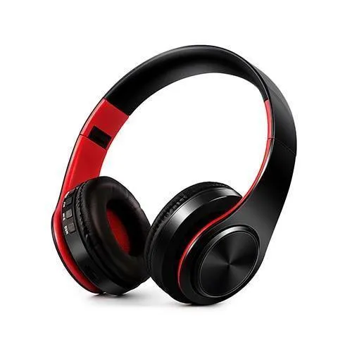 Kabellose Bluetooth-Kopfhörer, Headset, Stereo-Kopfhörer, Ohrhörer mit Mikrofon/TF-Karte für Handy-Musik