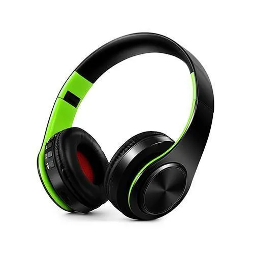 Kabellose Bluetooth-Kopfhörer, Headset, Stereo-Kopfhörer, Ohrhörer mit Mikrofon/TF-Karte für Handy-Musik