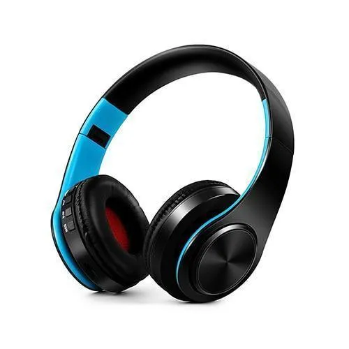Kabellose Bluetooth-Kopfhörer, Headset, Stereo-Kopfhörer, Ohrhörer mit Mikrofon/TF-Karte für Handy-Musik