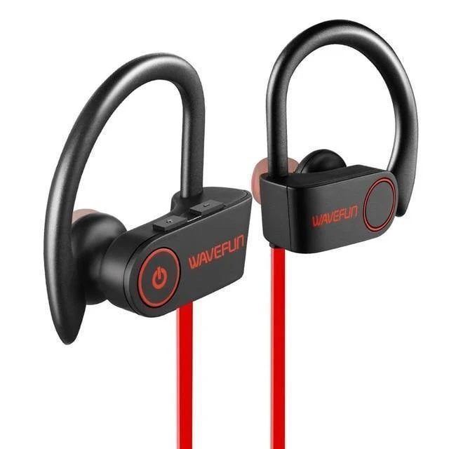 Bluetooth Kopfhörer IPX7 wasserdichter drahtloser Kopfhörer sports Bass-Bluetooth-Kopfhörer mit mic für Telefon iPhone xiaomi