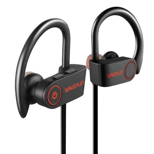 Bluetooth Kopfhörer IPX7 wasserdichter drahtloser Kopfhörer sports Bass-Bluetooth-Kopfhörer mit mic für Telefon iPhone xiaomi