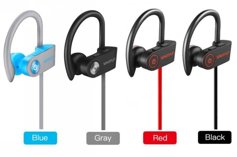 Bluetooth Kopfhörer IPX7 wasserdichter drahtloser Kopfhörer sports Bass-Bluetooth-Kopfhörer mit mic für Telefon iPhone xiaomi