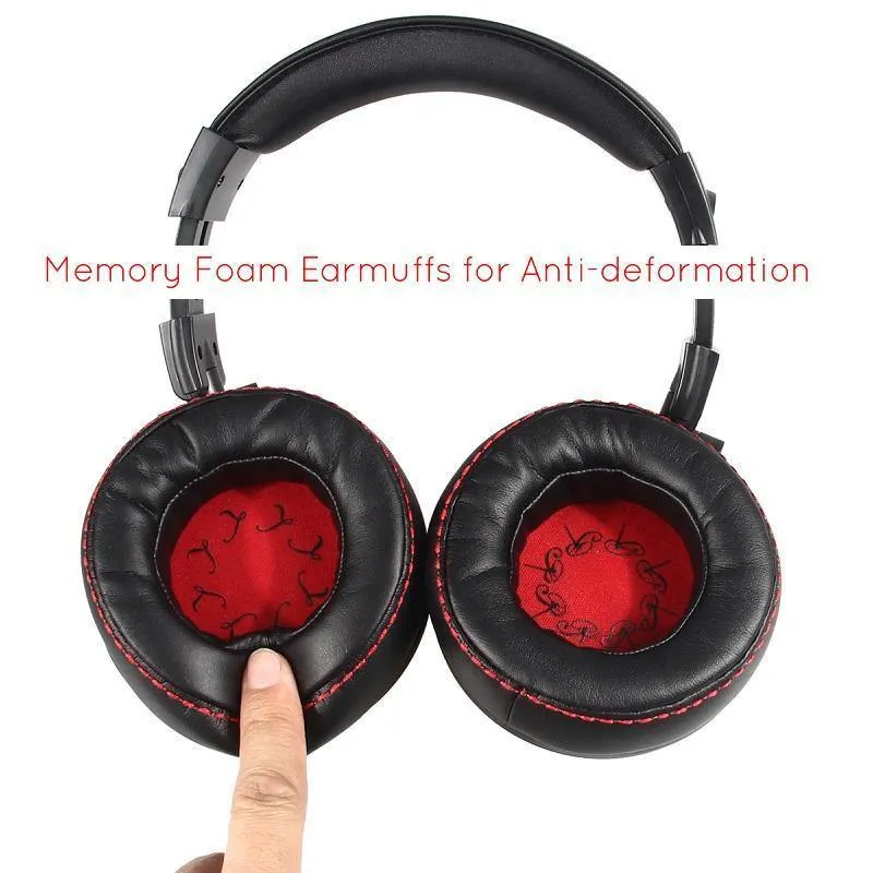 Professionelle Studio Pro DJ-Kopfhörer mit Mikrofon über Ohr, HiFi-Monitore, Musik-Headset-Kopfhörer für Telefon-PC