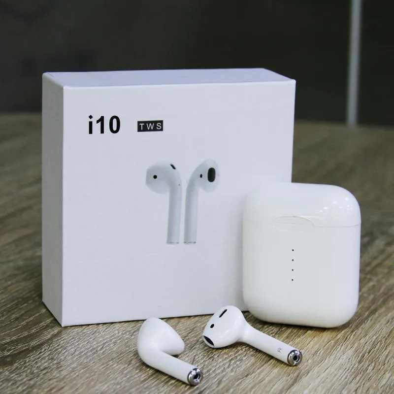 Kopfhörer Mini Tws i10 Kopfhörer Neueste Bt 5.0 True Wireless Earbuds 4 Stunden lange Arbeitsspielzeit