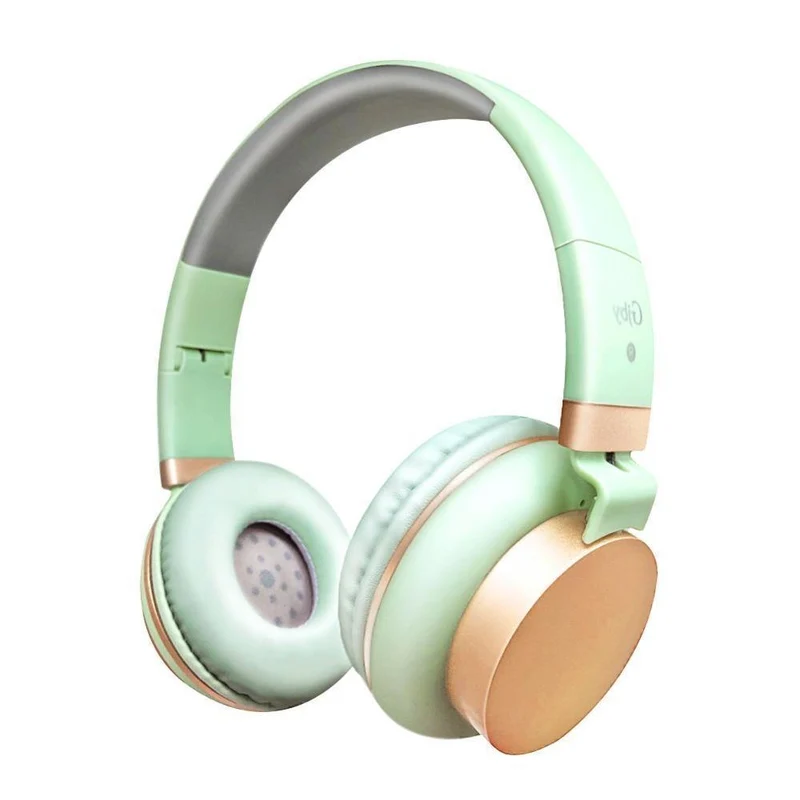 Kabelgebundene Kopfhörer mit Mikrofon, tragbar, faltbar, On-Ear-Headset mit Mikrofon für Telefone, Xiaomi, PC, MP3, Mädchen