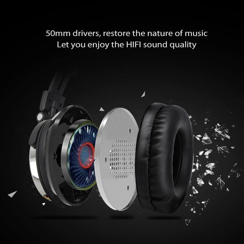 Professionelle Studio Kopfhörer DJ Stereo Kopfhörer Studio Monitor Gaming Headset 3.5mm 6.3mm Kabel Für Xiaomi Phones PC