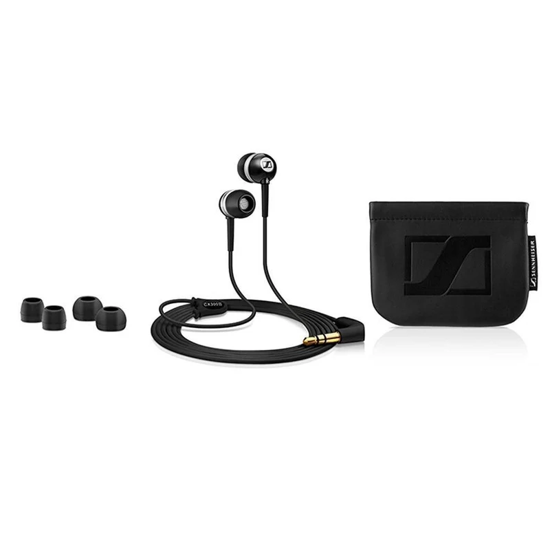Sennheiser CX300II Kopfhörer, Musik-Kopfhörer, 3.5 mm kabelgebundenes Stereo-Headset, verbesserte Bass-Ohrhörer, Smartphone-Kopfhörer