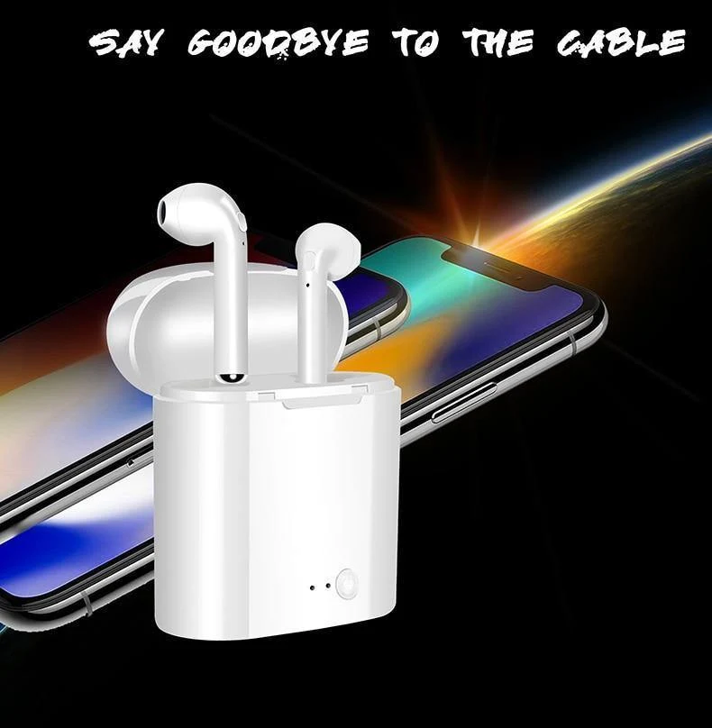 Mini I7S Bluetooth-Kopfhörer TWS-Funkkopfhörer Air Pods In Ear Earbuds Sport-Headset Stereo Für Apple iPhone Xiaomi