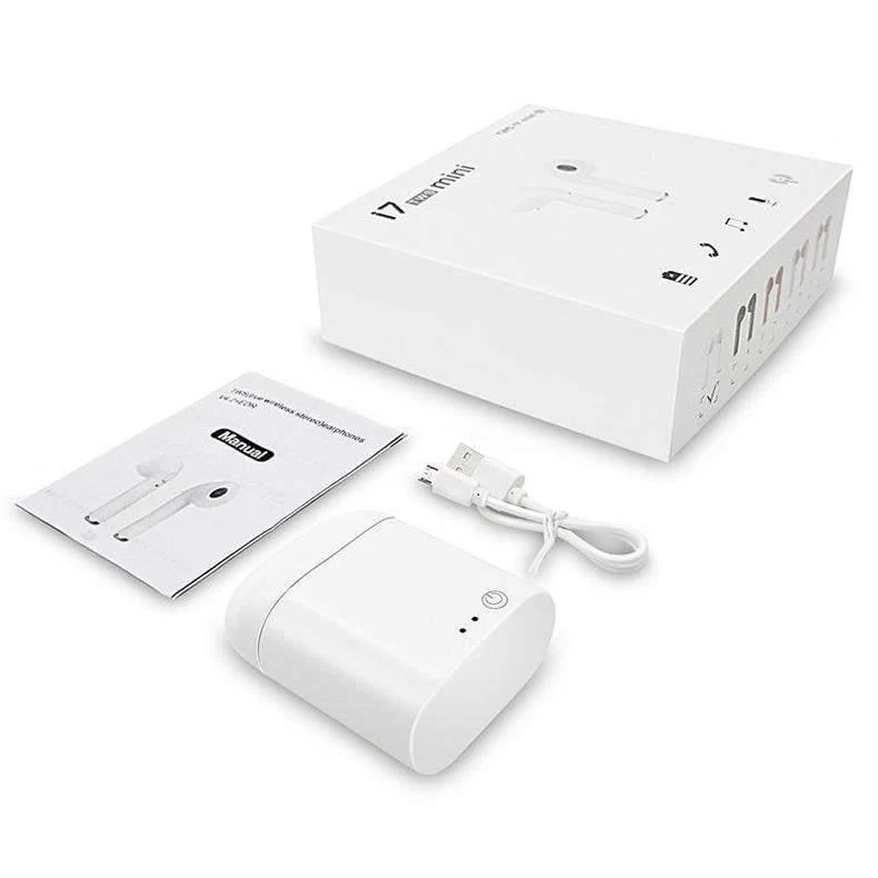 Mini I7S Bluetooth-Kopfhörer TWS-Funkkopfhörer Air Pods In Ear Earbuds Sport-Headset Stereo Für Apple iPhone Xiaomi