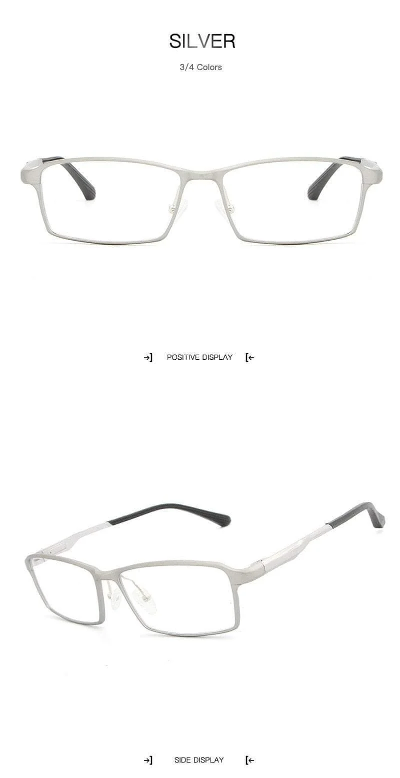TR90 17g Leichter Brillenrahmen Myopia Hyperopia Korrektionsbrillen Rahmen Lesen Klarglasrahmen Herren