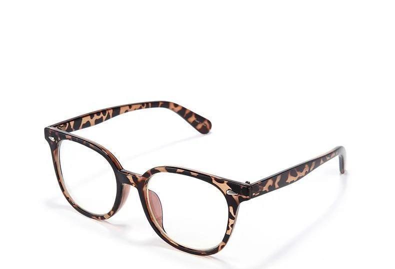 Computer Brille Männer Frauen Anti Blue Light Brillen Rahmen transparente Linse Männer Grad