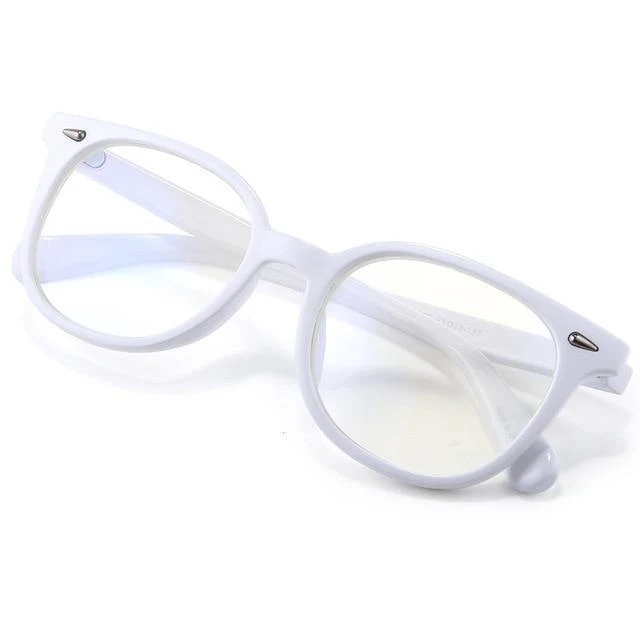 Computer Brille Männer Frauen Anti Blue Light Brillen Rahmen transparente Linse Männer Grad