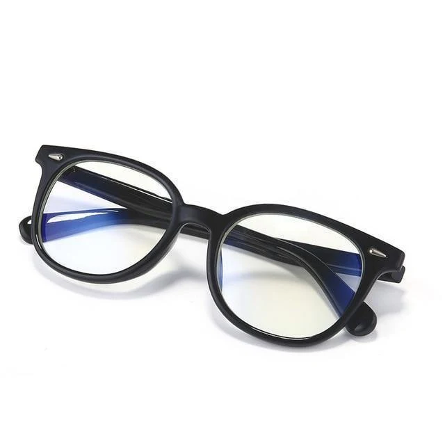 Computer Brille Männer Frauen Anti Blue Light Brillen Rahmen transparente Linse Männer Grad