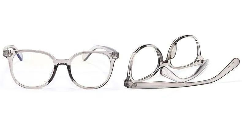Computer Brille Männer Frauen Anti Blue Light Brillen Rahmen transparente Linse Männer Grad