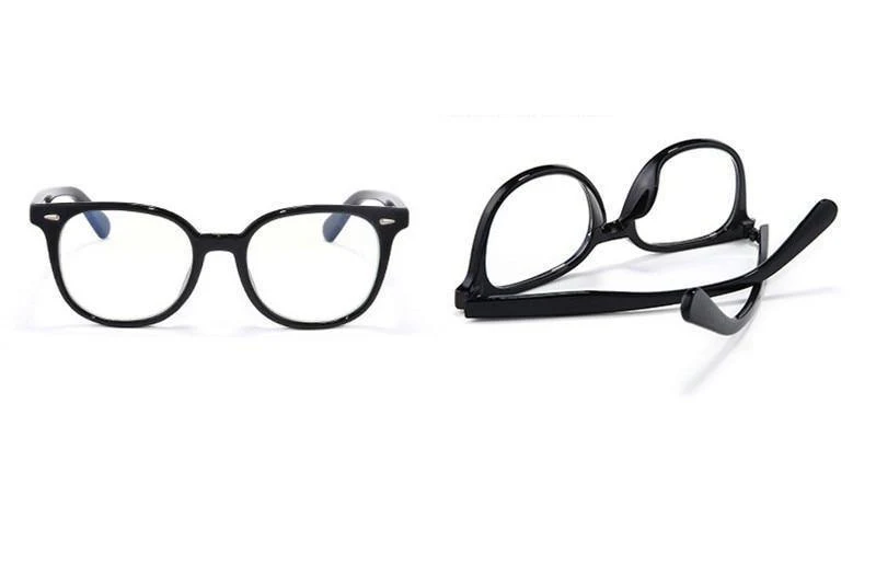 Computer Brille Männer Frauen Anti Blue Light Brillen Rahmen transparente Linse Männer Grad
