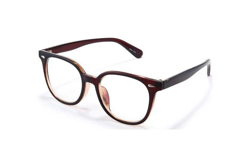 Computer Brille Männer Frauen Anti Blue Light Brillen Rahmen transparente Linse Männer Grad