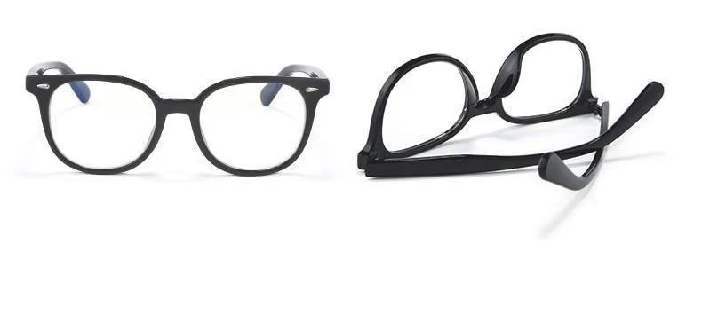 Computer Brille Männer Frauen Anti Blue Light Brillen Rahmen transparente Linse Männer Grad