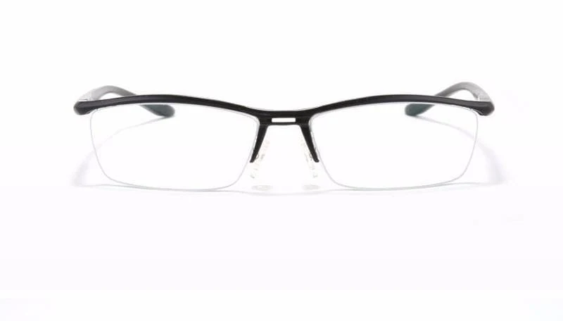 Brillen Optische Brillengestell für Herren Brillen Verschreibungspflichtige halbrandlose Brillen Halbrand