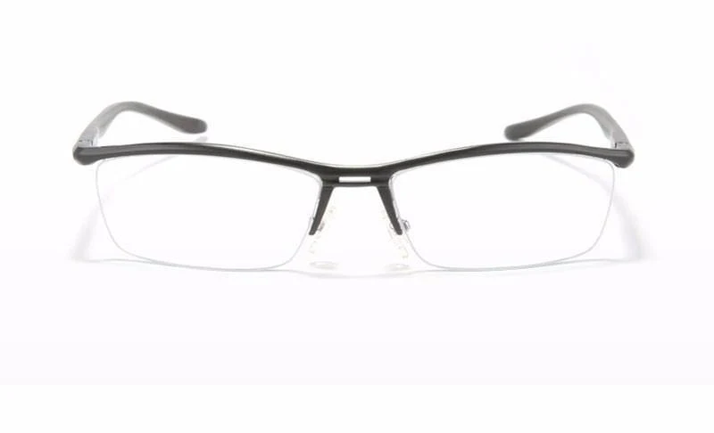 Brillen Optische Brillengestell für Herren Brillen Verschreibungspflichtige halbrandlose Brillen Halbrand