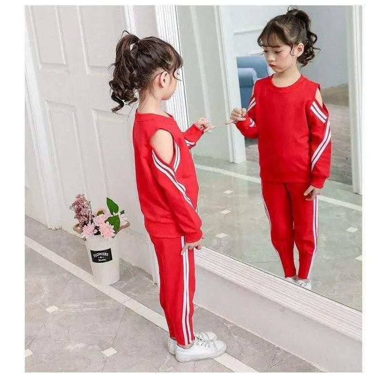 5 6 7 8 9 10 11 12 13 Jahre Frühlingskleidung Set Für Mädchen Jugendliche 2018 Hemd + Hose 2pcs Kinderbekleidungsset Meisjes Kleding
