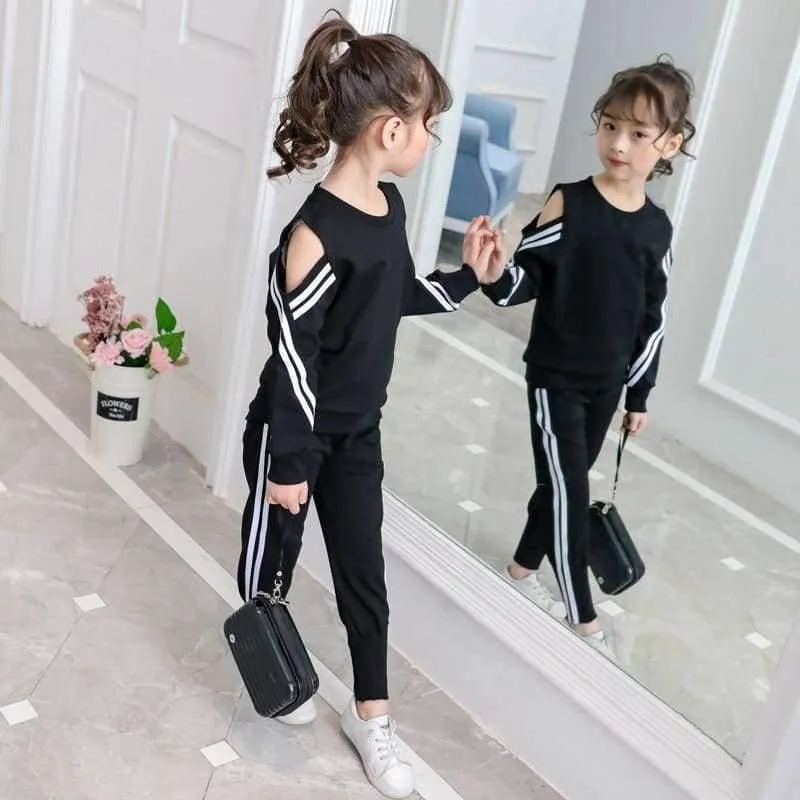 5 6 7 8 9 10 11 12 13 Jahre Frühlingskleidung Set Für Mädchen Jugendliche 2018 Hemd + Hose 2pcs Kinderbekleidungsset Meisjes Kleding