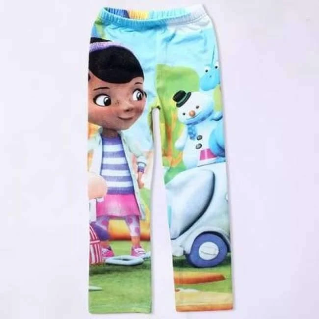 Baumwolle T-Shirts Leggings für Mädchen Blumen Hosen für Mädchen Kinder Cartoon Tinycottons Leginsy Kinder Sportanzug