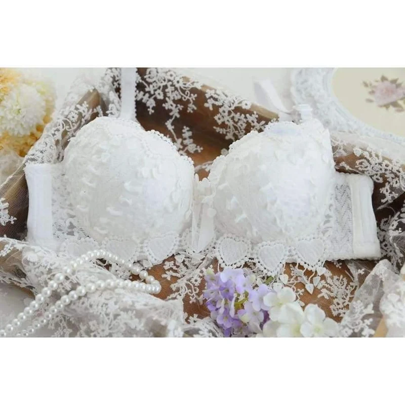 Pubertät Mädchen Teenager Mädchen Unterwäsche BH Set Mädchen BH + Slip Kinder Unterwäsche Kinderkleidung