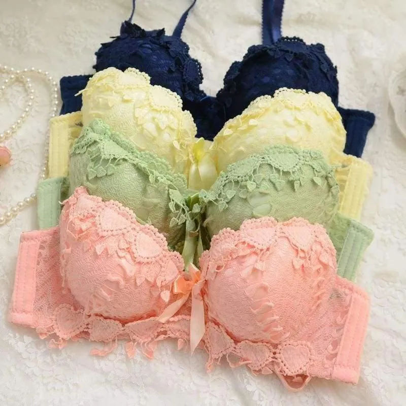 Pubertät Mädchen Teenager Mädchen Unterwäsche BH Set Mädchen BH + Slip Kinder Unterwäsche Kinderkleidung