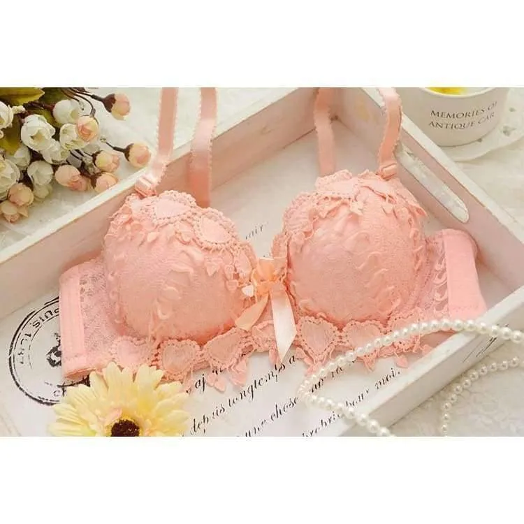Pubertät Mädchen Teenager Mädchen Unterwäsche BH Set Mädchen BH + Slip Kinder Unterwäsche Kinderkleidung